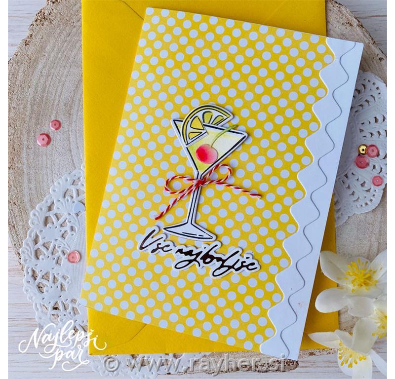 Cutting die Happy Birthday Slovene