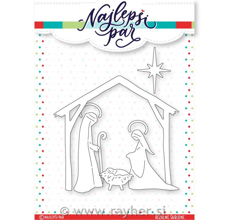 Rezalna šablona Sveta družina