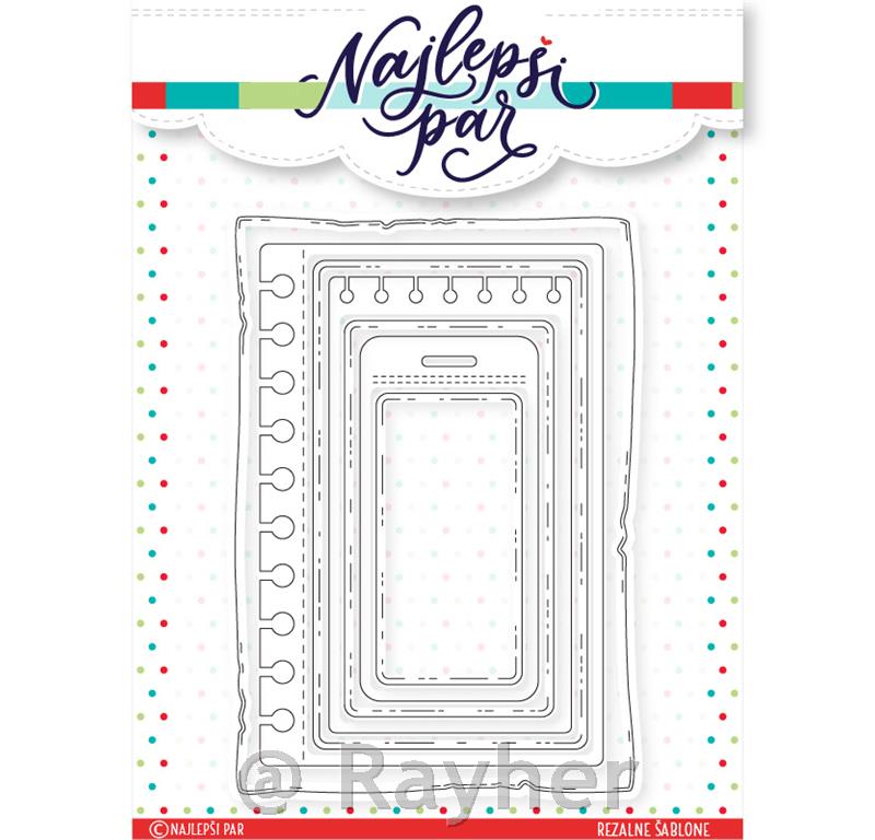 Rezalna šablona Beležnica