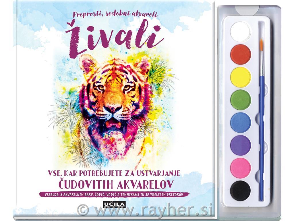 Knjiga Živali akvareli