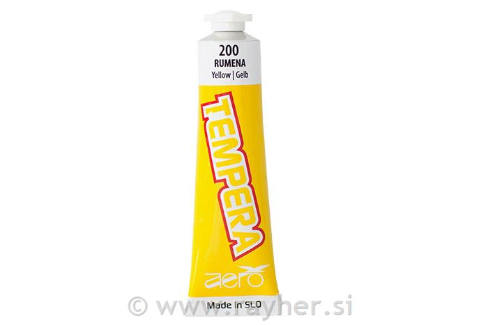 AERO tempera 42 ml rumena 200
