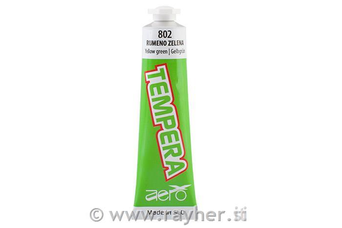 AERO tempera 42 ml rumeno zelena 802
