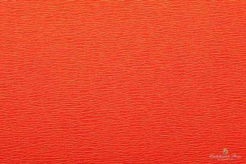 Krep papir, 60g, 50x250 cm, t. oranžen