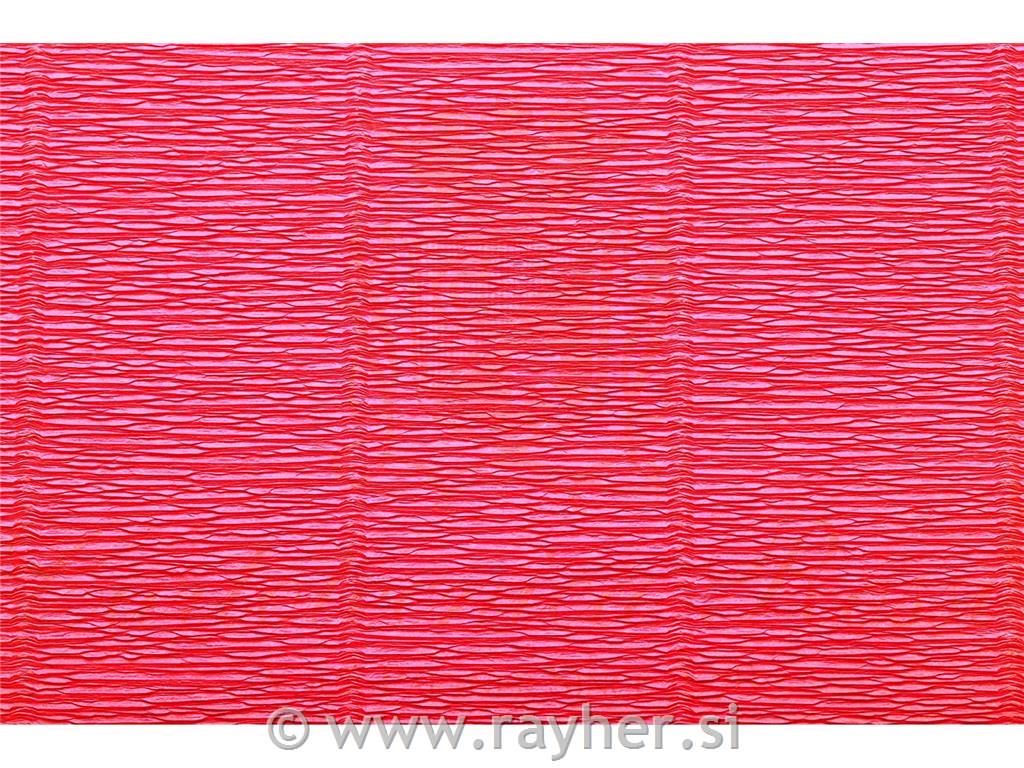 Cvetličarski krep papir, 180g, intenz. roza, 50x250cm, 1 kos