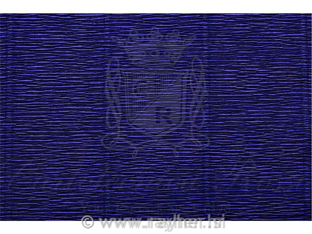 Cvetličarski krep papir, 180g, polnoč moder, 50x250cm, 1 kos