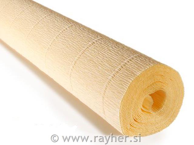 Cvetličarski krep papir, 180g, peščen, 50x250cm, 1 kos