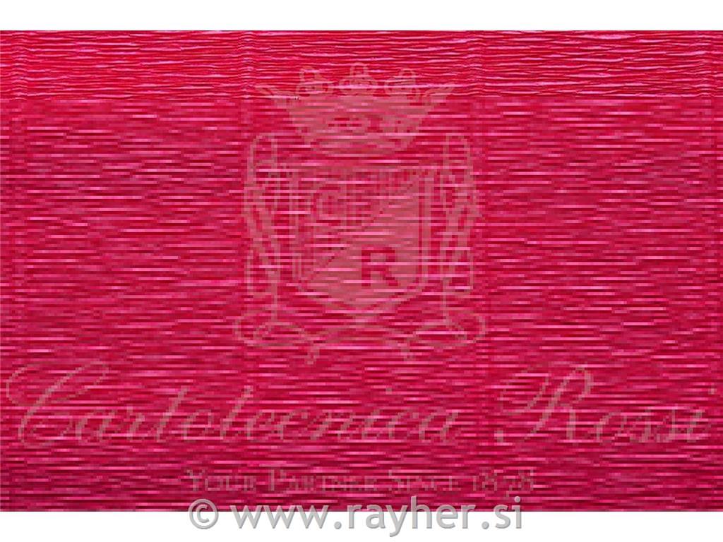 Cvetličarski krep papir, 180g, kardinal rdeč, 50x250cm, 1kos