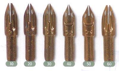 Set kaligr. peres in držala Scroll