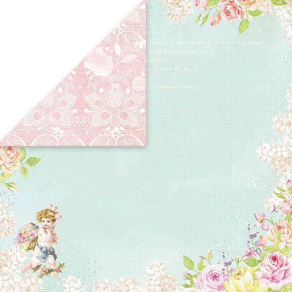 Scrapbooking papir Amore Mio 01, 250gsm