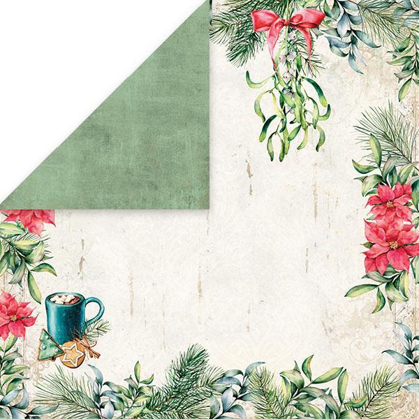 Scrapbooking papir 30,5x30,5 cm Christmas Vibes 06