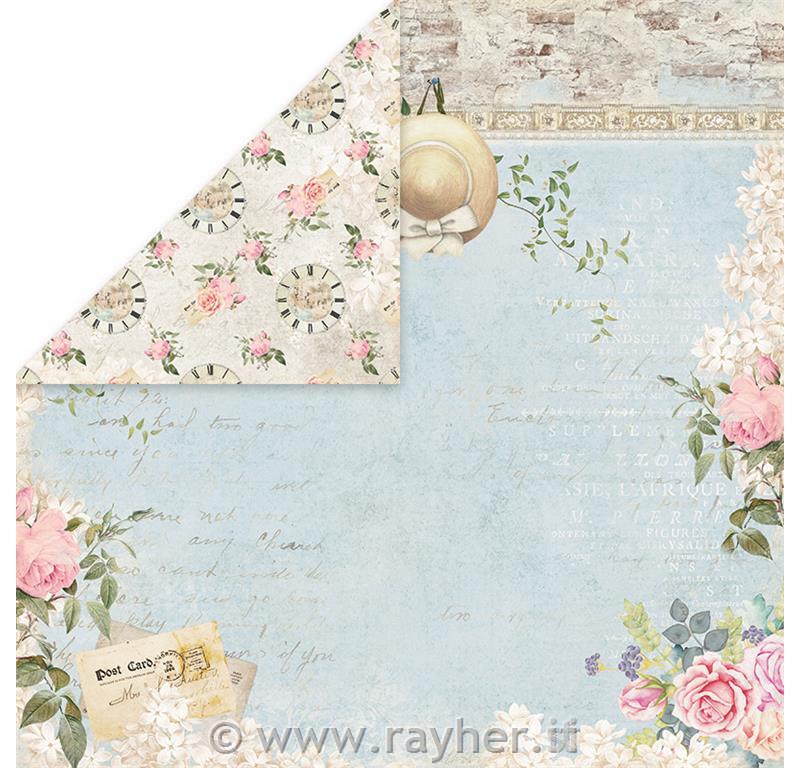 Scrapbooking papir Gone with the wind 03 30,5x30,5 cm, 250g/