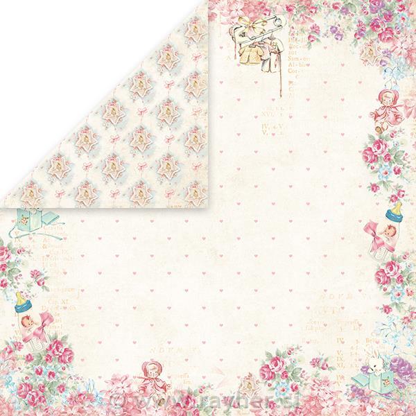 Scrapbooking paper Shabby Baby 05