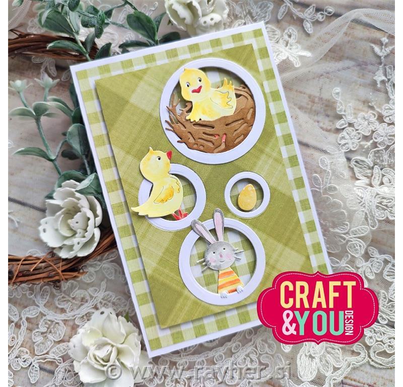 Scrapbooking papir Spring Time 01, 30.5x30.5cm, 250gsm