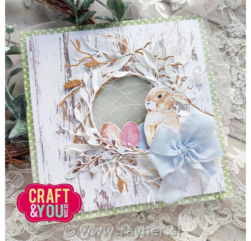 Scrapbooking papir Spring Time 02, 30.5x30.5cm, 250gsm