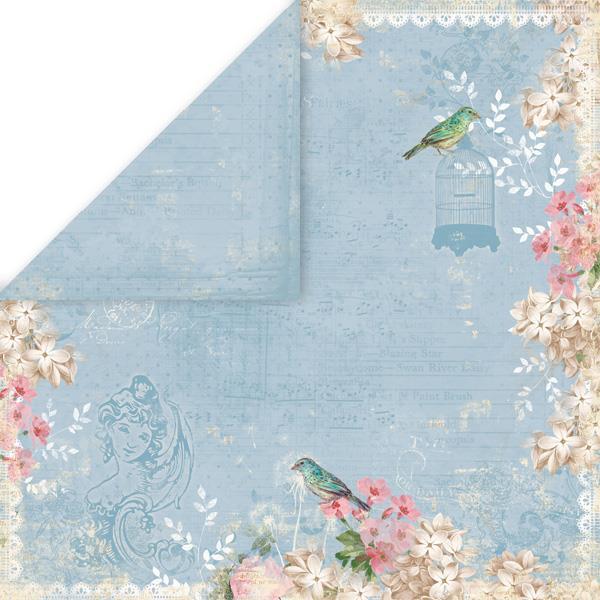 Scrapbooking paper Vintage Time 06