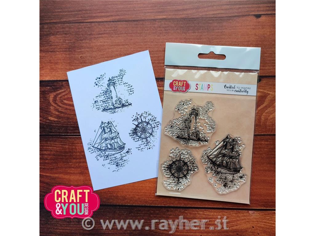 Štampiljka C&Y, Morsko potovanje