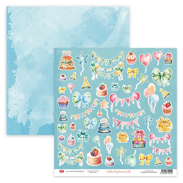 Set papirjev, 30x30cm, Little Explorers, Creativ set 4