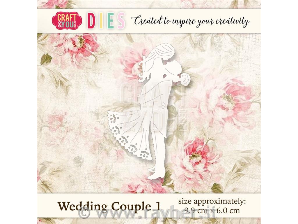 Cutting die Wedding Couple