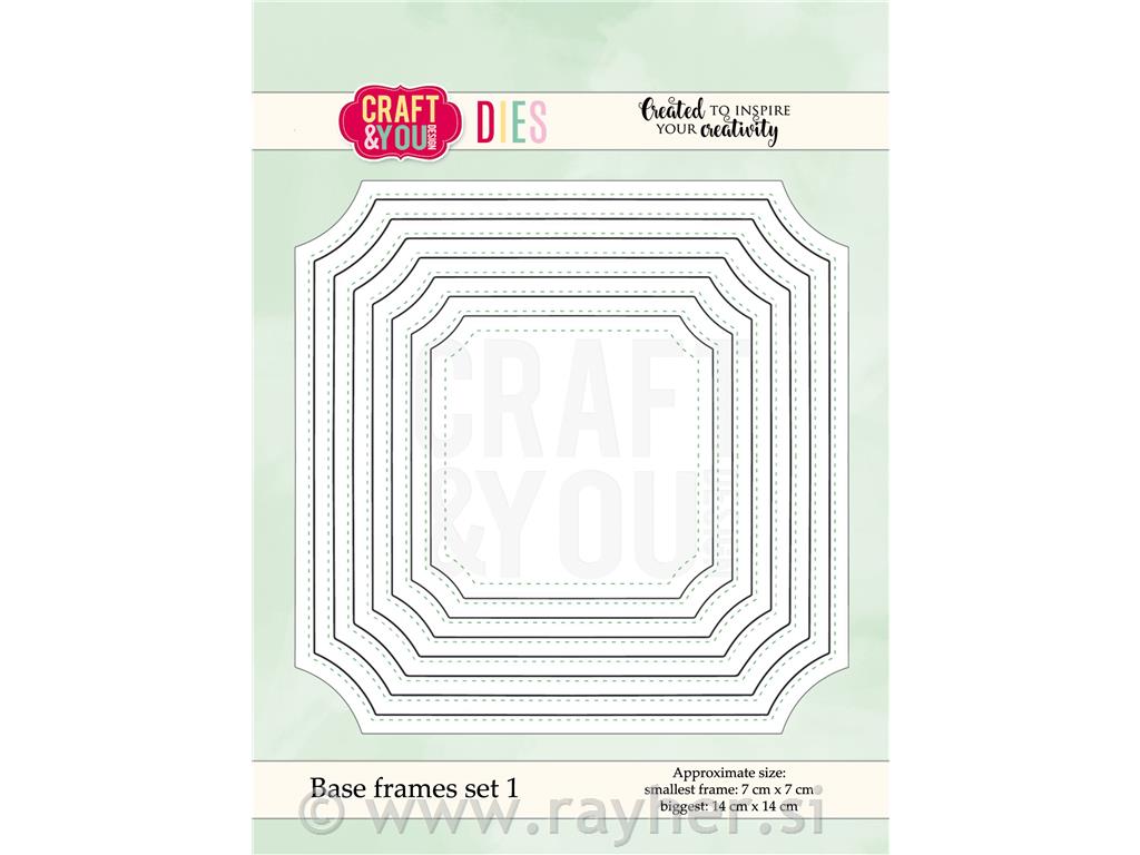 Rezalna šablona C&Y, Okvirji z odrezanim robom