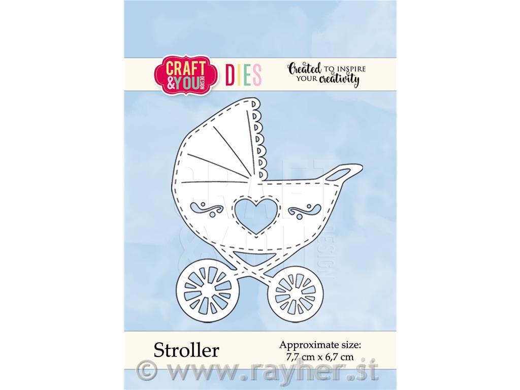 Cutting die Stroller