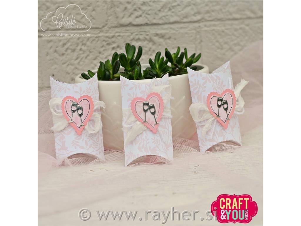 Rezalna šablona Srca, set 6