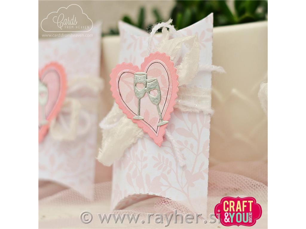 Rezalna šablona Srca, set 6