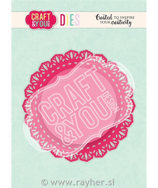 Rezalna šablona Doily 4