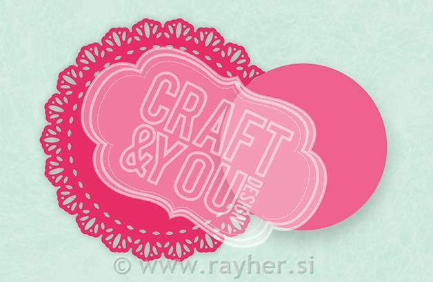 Rezalna šablona Doily 4