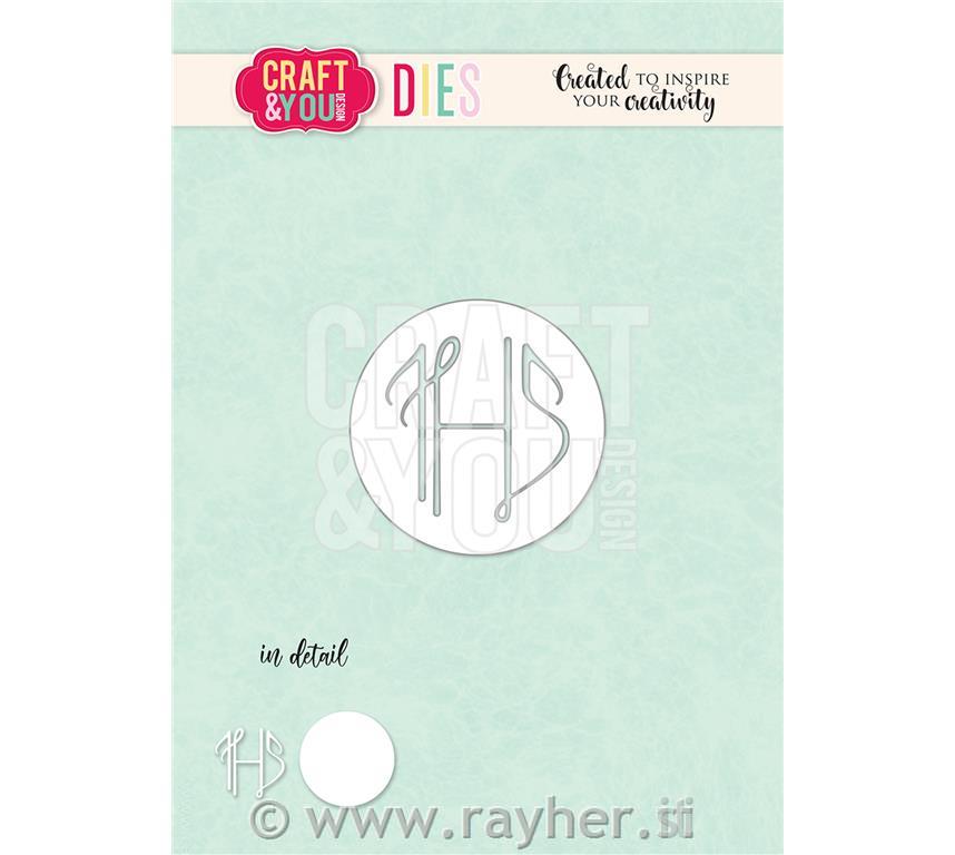 Rezalna šablona C&Y, Hostija in napis IHS