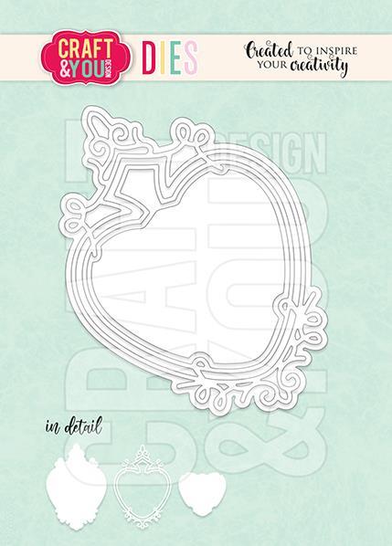 Rezalne šablone, Decorative Frame 1