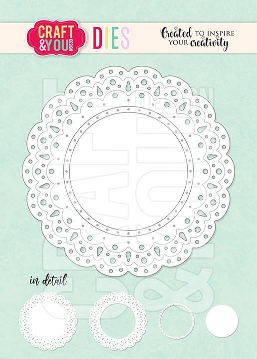 Rezalne šablone, Sweet Doily