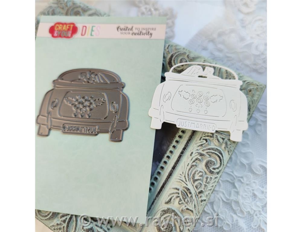 Rezalna šablona Wedding Car 6,7x 5,2 cm