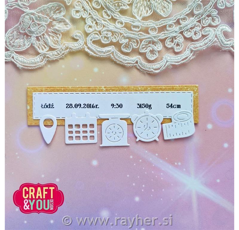 Rezalne šablone, Rojstni podatki