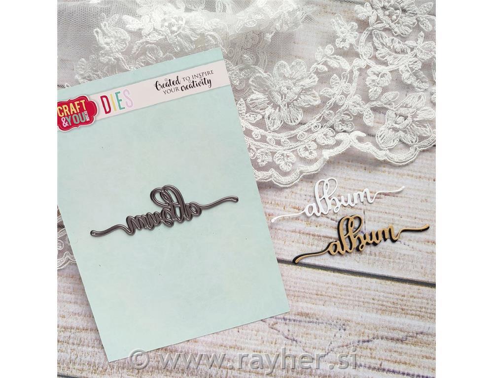 Rezalne šablone, Napis: Album