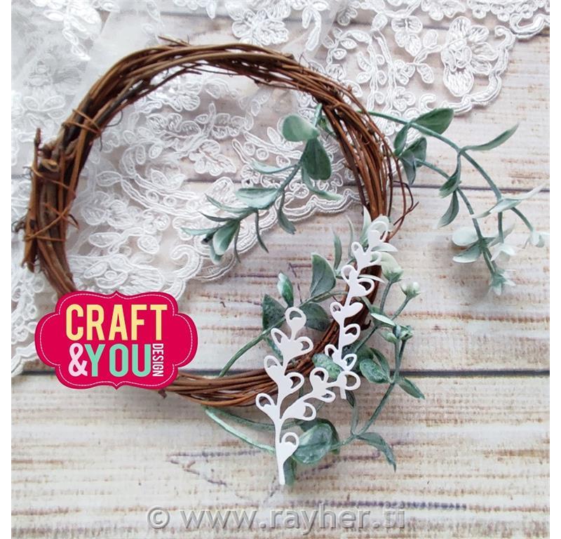 Rezalne šablone, Rezalne šablone, Vejica z listki, mačicami