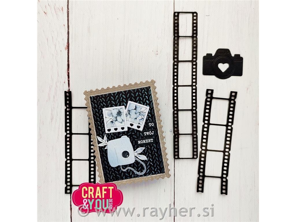 Rezalne šablone C&Y, Okvir znamka, poštni žig