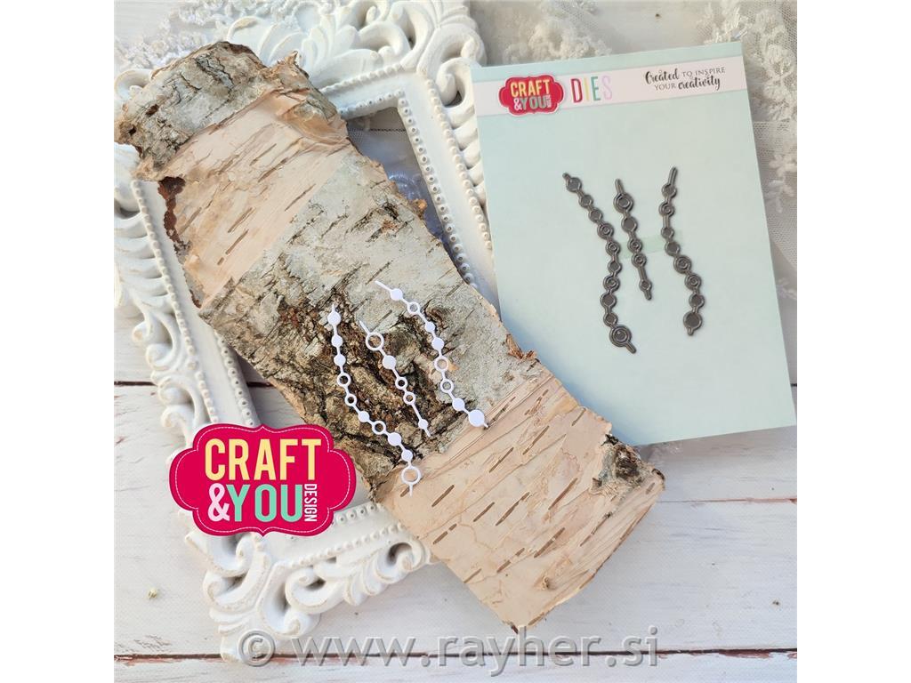 Rezalna šablona Dekorativni trakovi 2