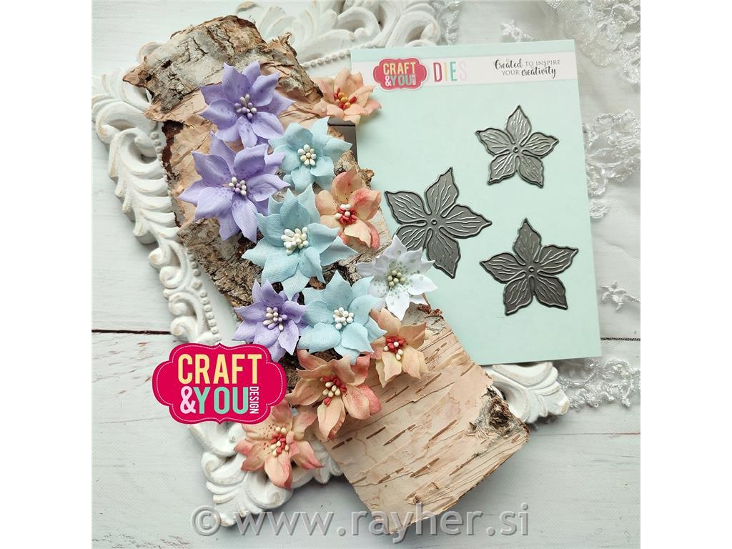 Rezalna šablona Puščavska roža