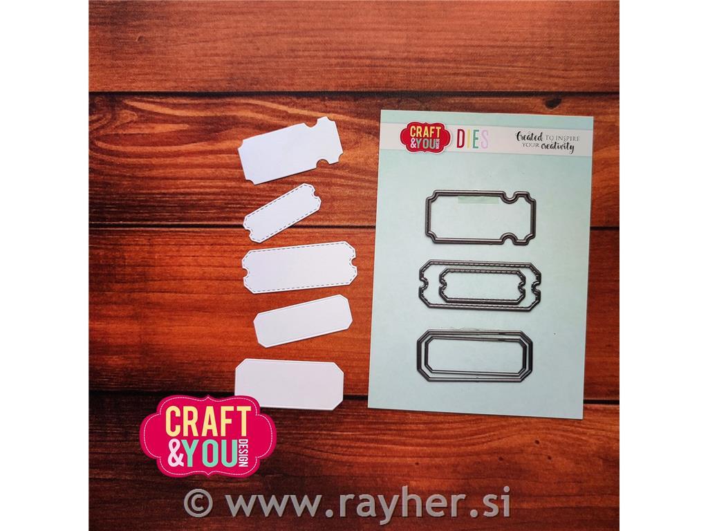 Rezalna šablona Vozovnice