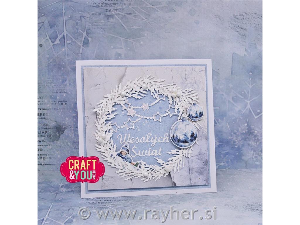 Rezalna šablona Zvezdice na verigi