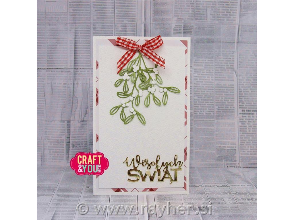 Rezalna šablona Vejica omela