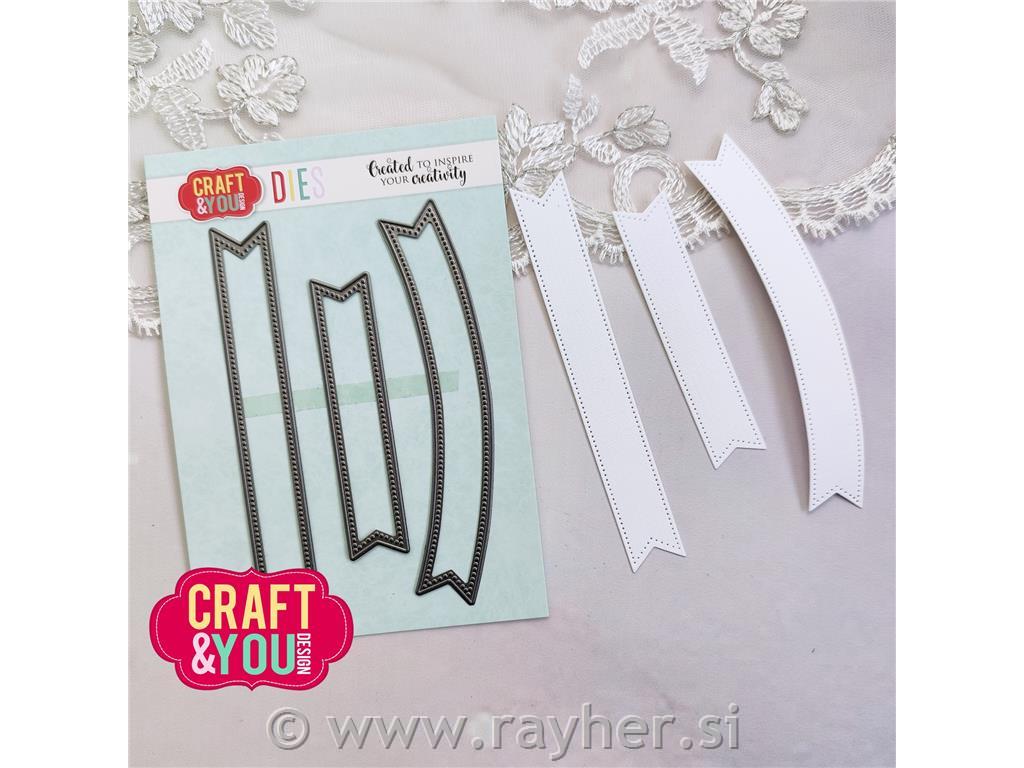 Rezalne šablone Bannerji, set 3