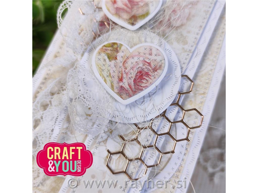 Rezalne šablone Satovje, ozadje