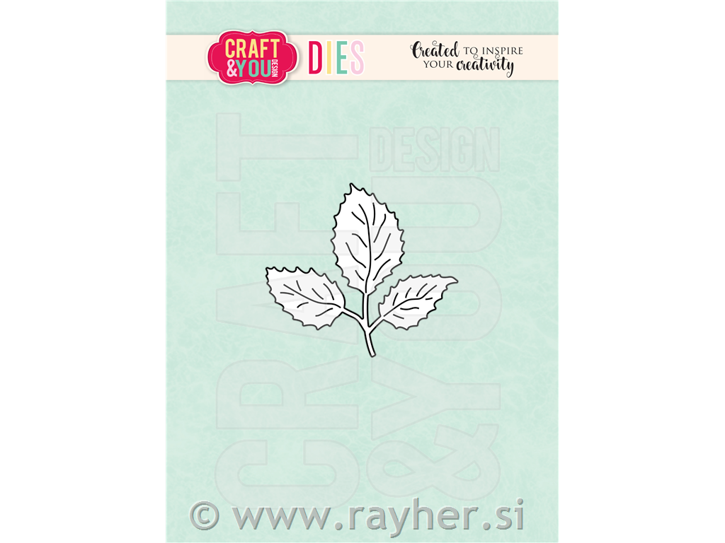 Rezalna šablona List vrtnice