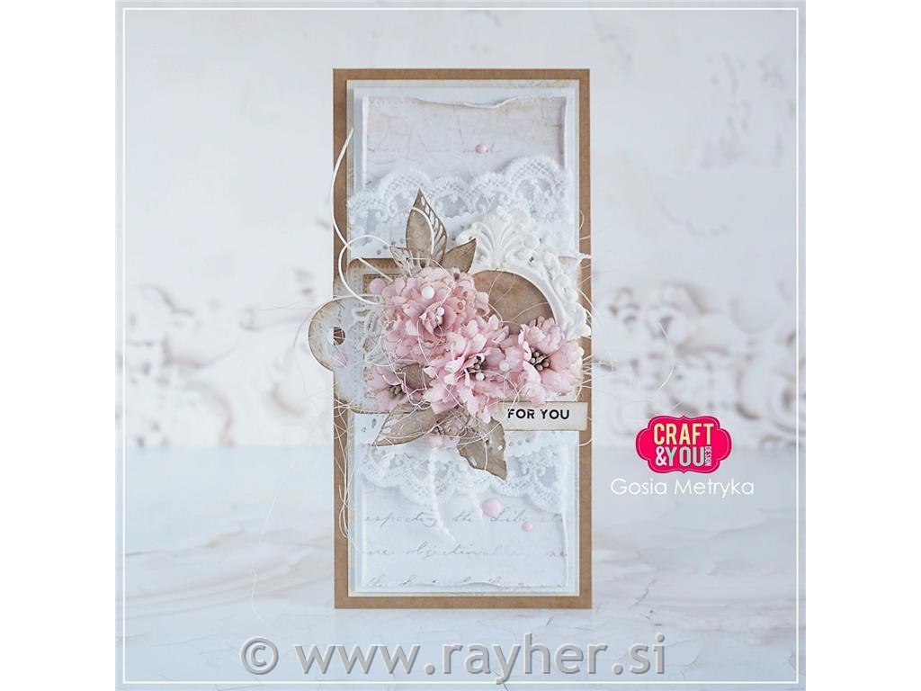 Rezalne šablone Vintage Leaves, set 3