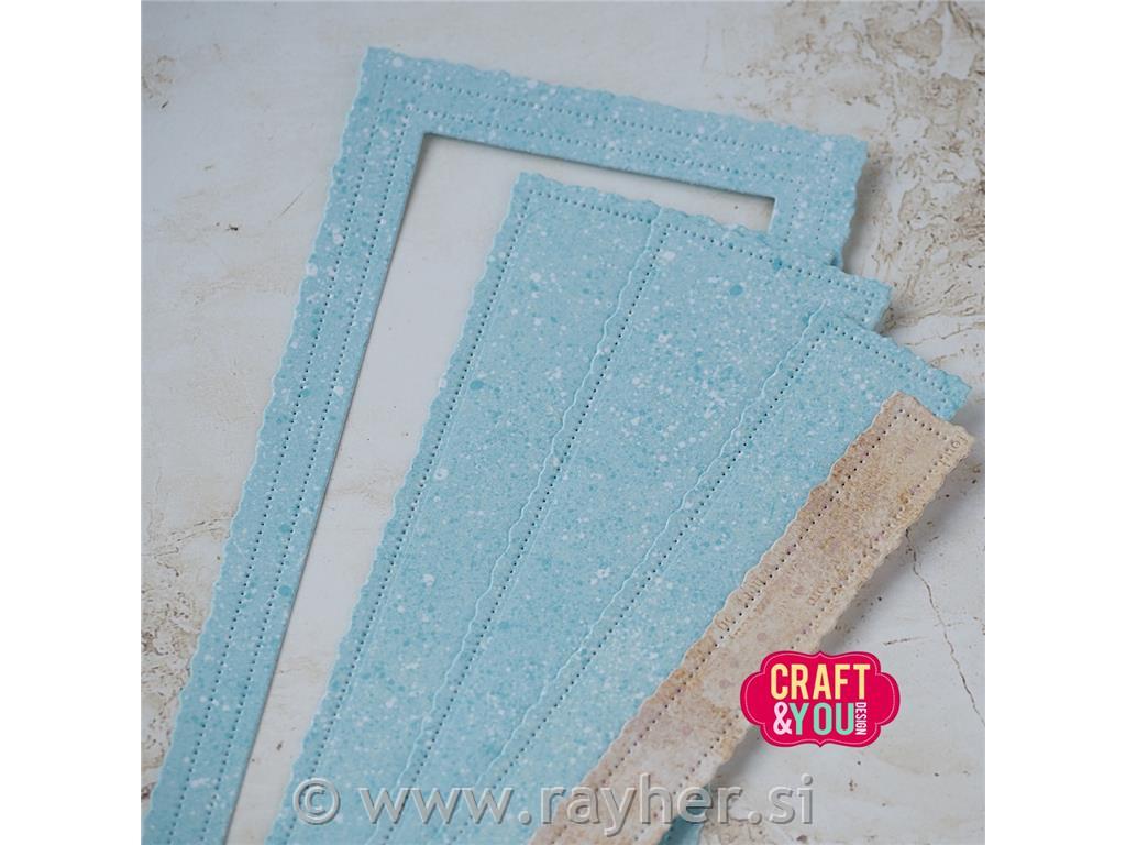 Rezalne šablone Old Frames DinLong