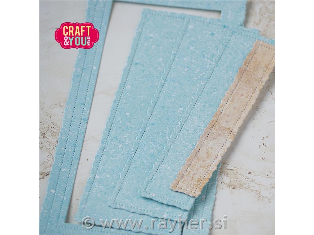 Rezalne šablone Old Frames DinLong