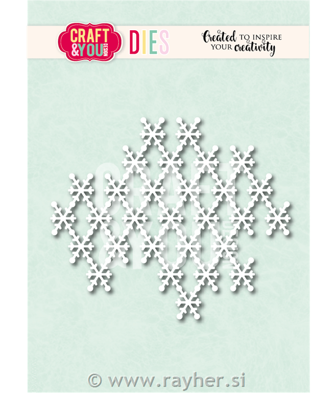 Rezalne šablone Snežinke ozadje