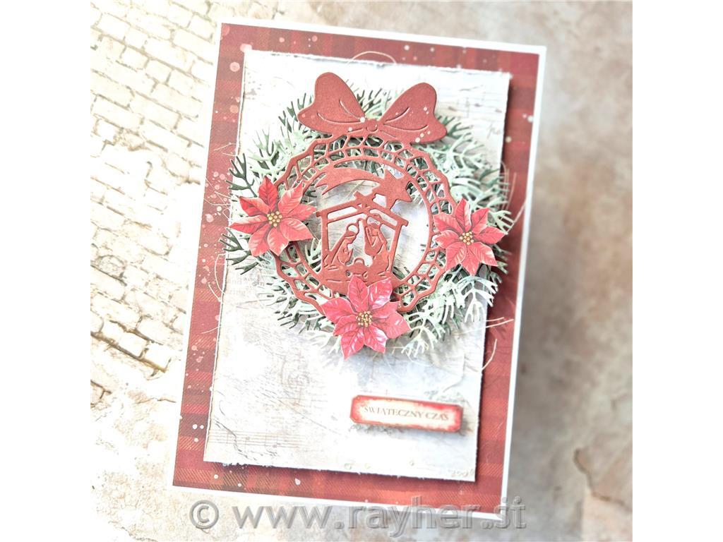 Rezalne šablone Borov venček