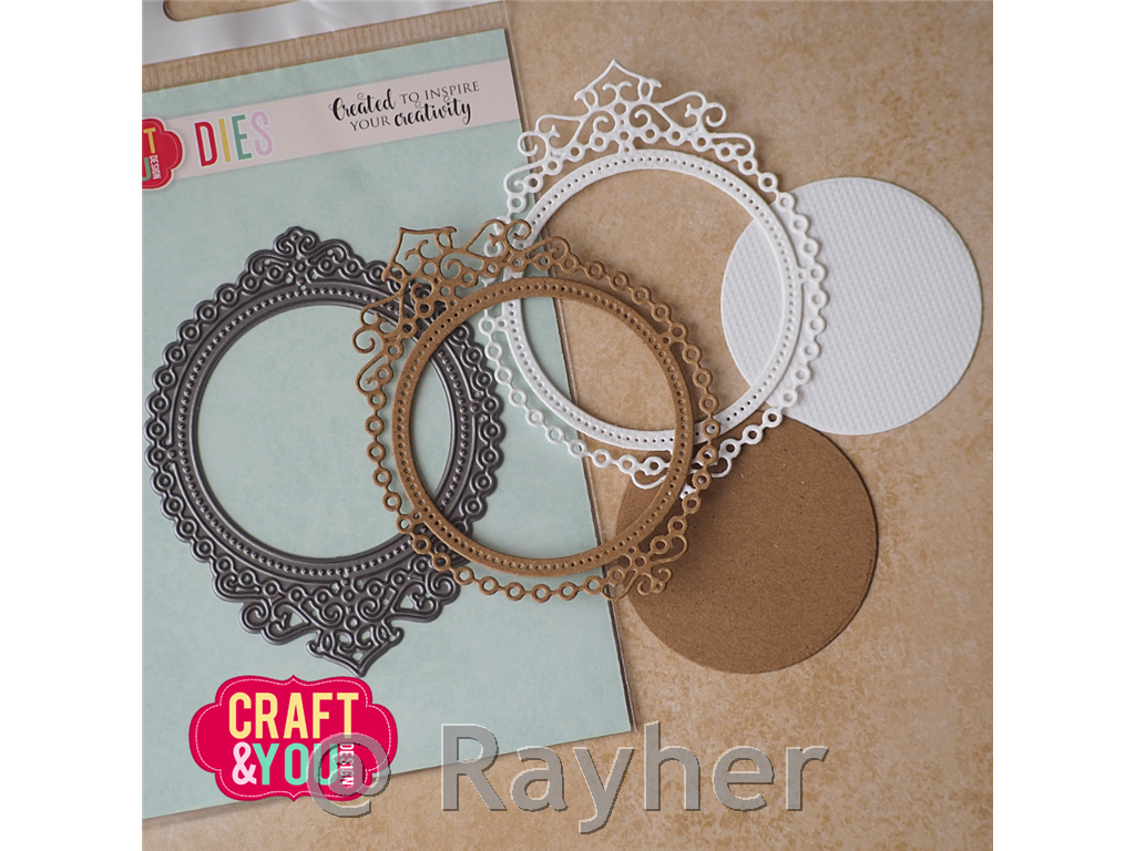 Rezalna šablona Eleganten okvir